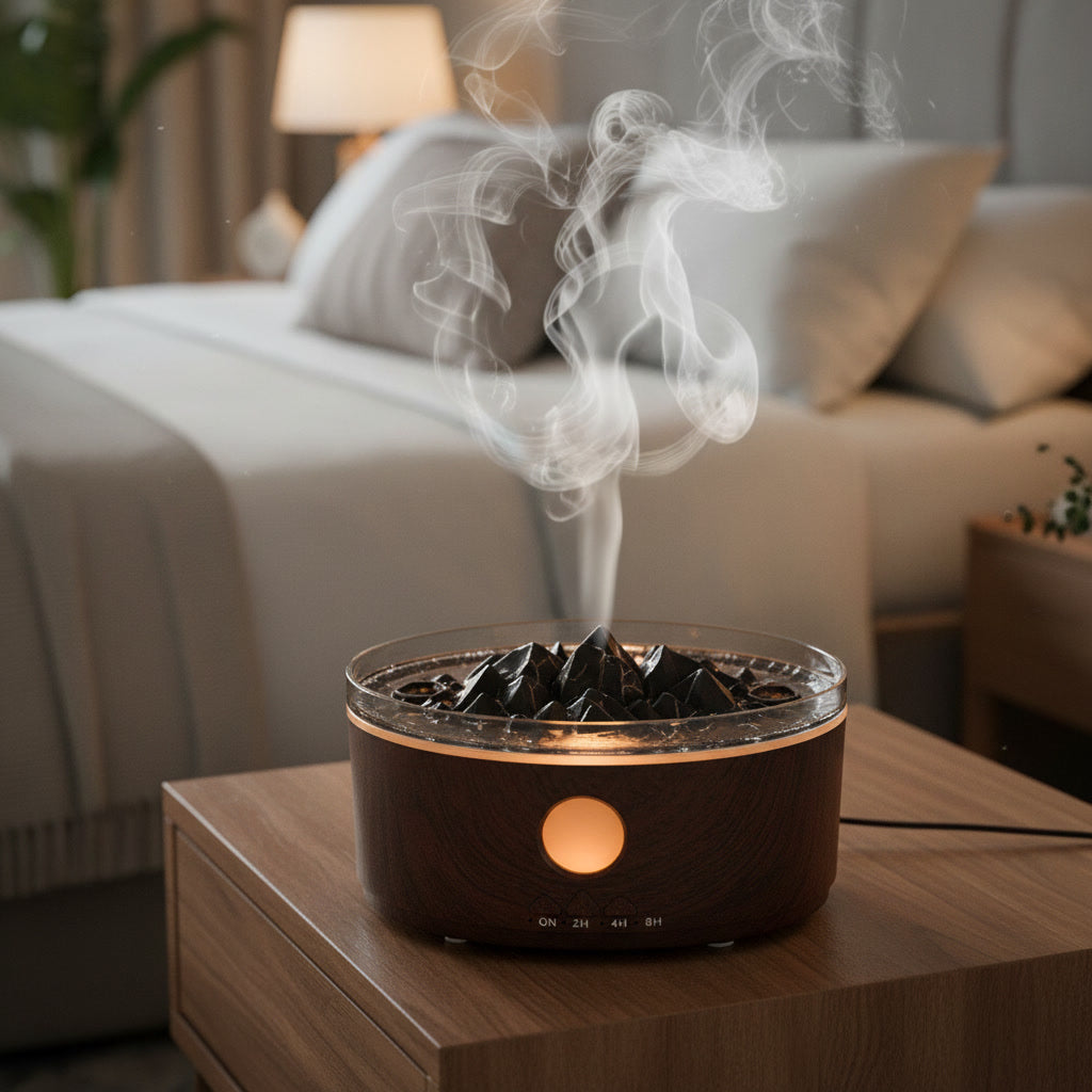 Volcano Aroma Diffuser Desktop Essential Oil Diffuse Humidifier
